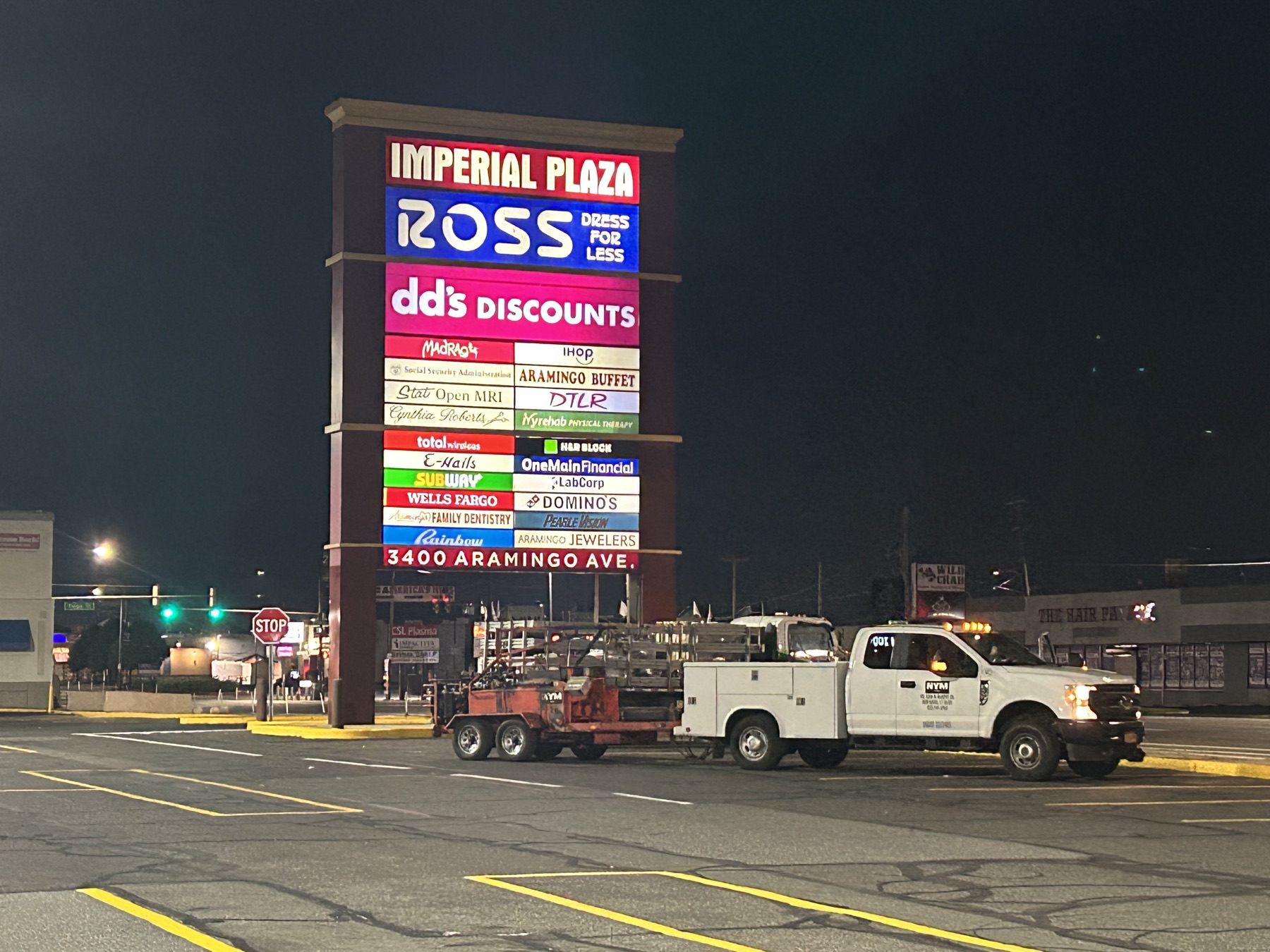 Imperial Plaza Parking Lot: Parking Lot Maintenance, Philadelphia, PA