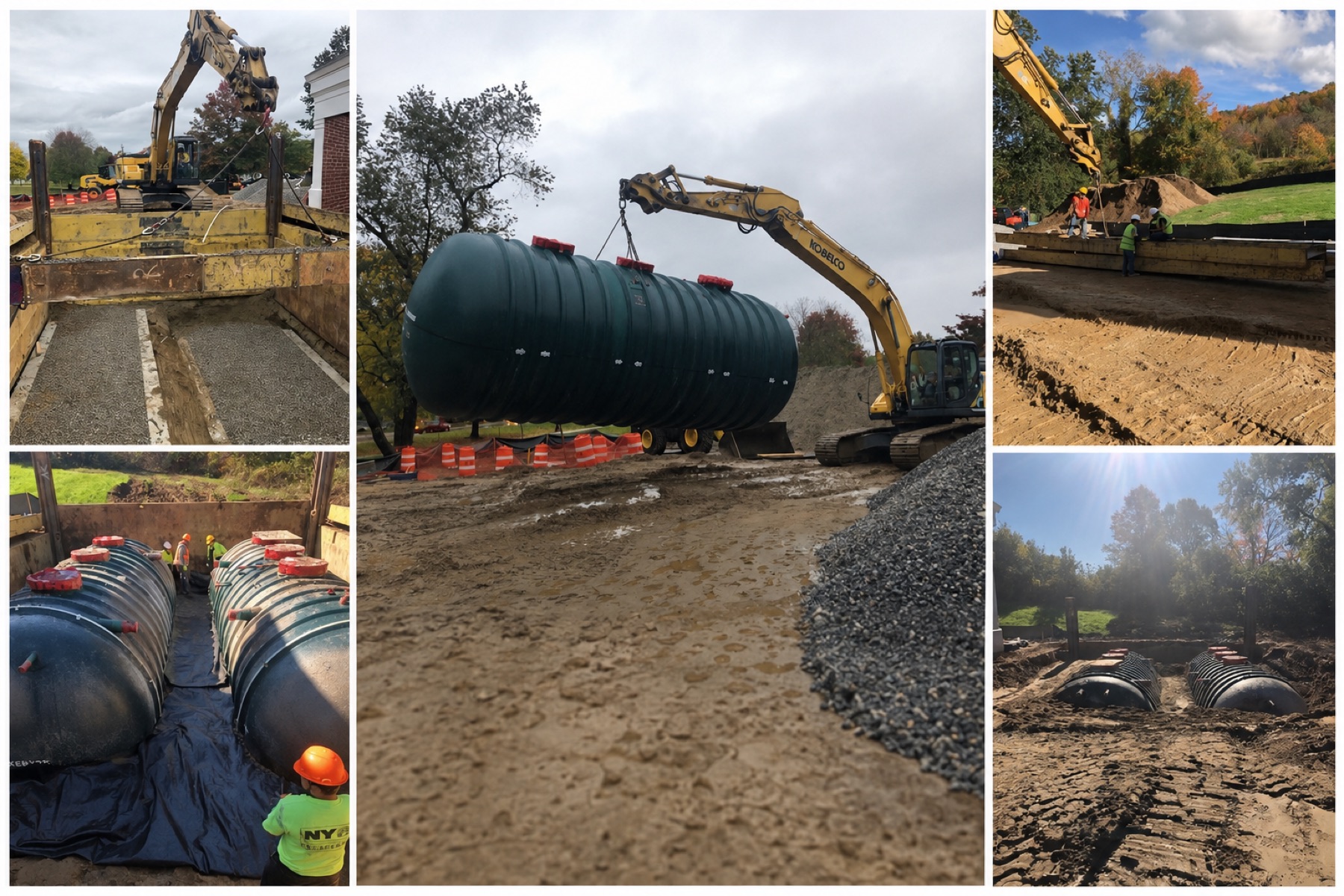 Underground Stormwater System: Storm Water Management, Southbury, CT